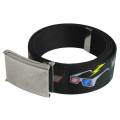 80S ARCADE BLACK WEBBING BELT BK