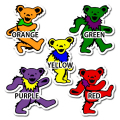 GD DANCING BEAR STICKER