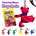 DANCING BEAR KEY HOLDER