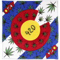COLORAD FLAG 420 BANDANA