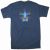 PHISH ROOTS ON HARBOR BLUE T SMALL