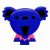 GD BEAR STAND MIRROR BL