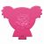 GD BEAR STAND MIRROR PK