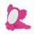 GD BEAR STAND MIRROR PK