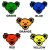 BEAR HEAD MOUSE PAD