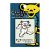 GD DANCING BEAR RUB ON STICKER A WH