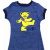 YELLOW DANCING BEAR YTH RGR T