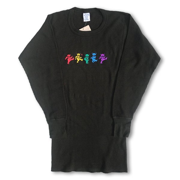 ROW OF BEARS THERMAL DARK GRAY