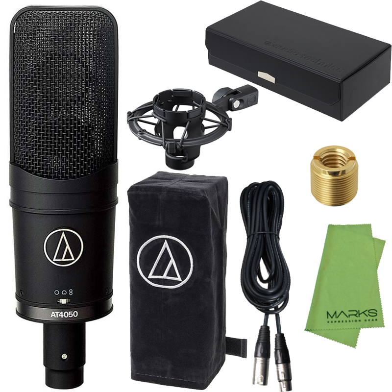 【即納可能】audio-technica AT4050 + TRUE DYNA TDXLR-05 + マークスオリジナルクロス セット（新品）【送料無料】【区分B】