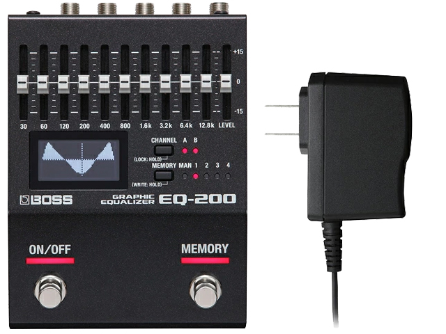 【即納可能】BOSS EQ-200 + 純正ACアダプター PSA-100S2 セット（新品）【送料無料】【区分A】