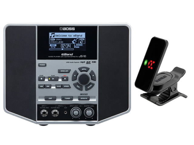 【即納可能】BOSS eBAND JS-10 + KORG Pitchclip 2 PC-2 セット（新品）【送料無料】【区分C】