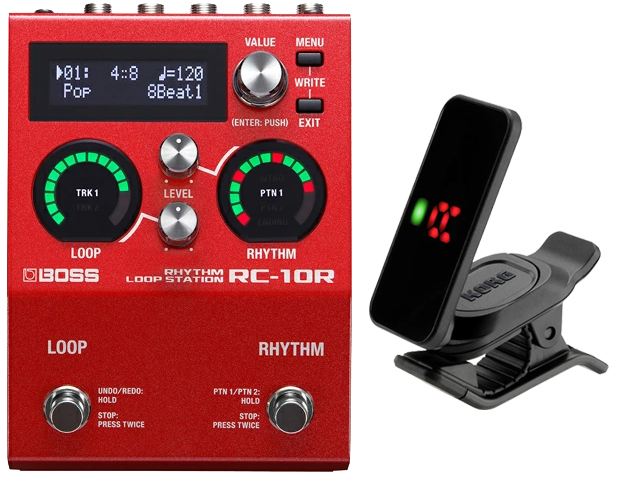 【即納可能】BOSS RC-10R + KORG Pitchclip 2 PC-2 セット（新品）【送料無料】【区分A】