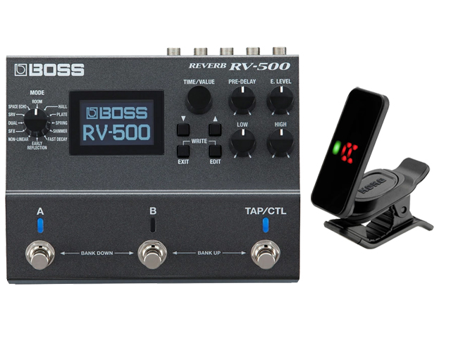 【即納可能】BOSS RV-500 + KORG Pitchclip 2 PC-2 セット（新品）【送料無料】【区分B】