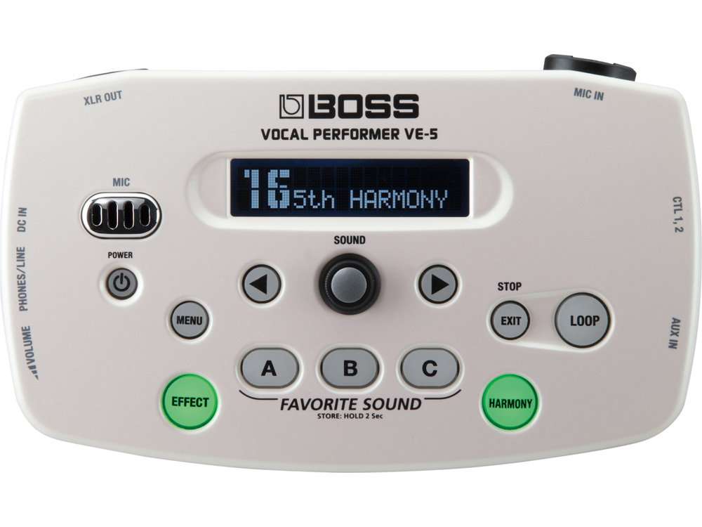 【即納可能】BOSS VE-5 ホワイト [VE-5-WH]（新品）【送料無料】【区分B】