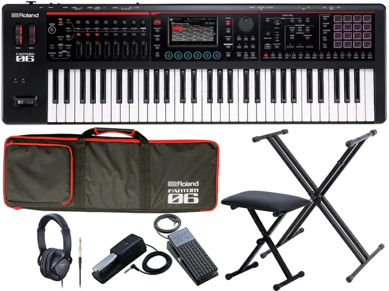 【即納可能】Roland FANTOM-06 コンプリート セット 61鍵盤モデル（新品）【送料無料】【区分H】【梱P-4】