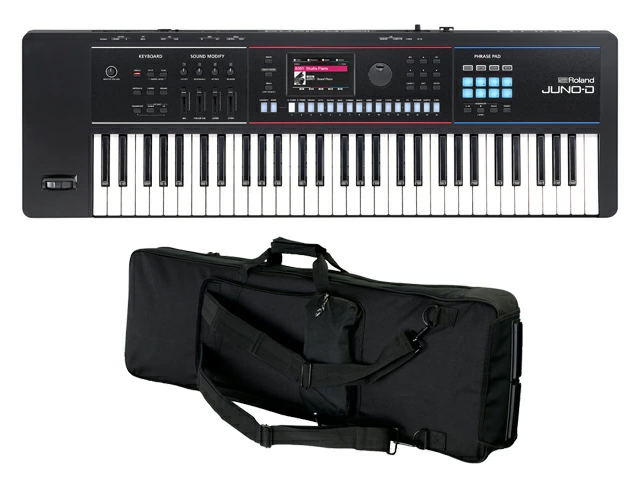 【即納可能】Roland ローランド JUNO-D6 + KC KBB-61 キャリングケースセット シンセサイザー（新品）【送料無料】