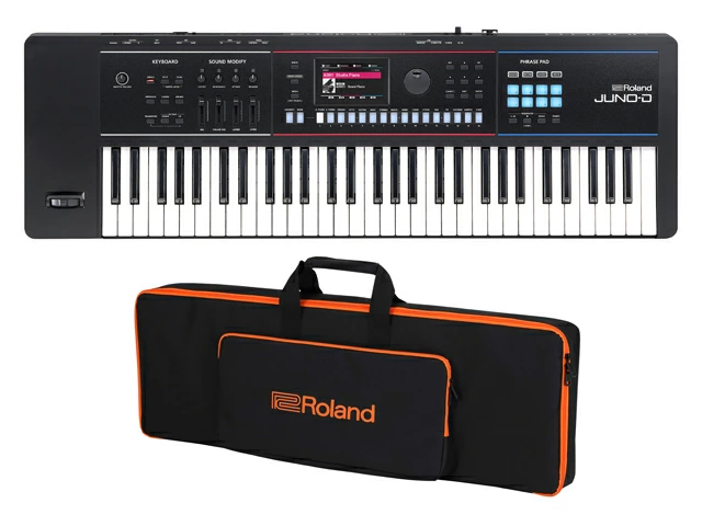 【即納可能】Roland ローランド JUNO-D6 + CB-V61 純正ケースセット シンセサイザー（新品）【送料無料】