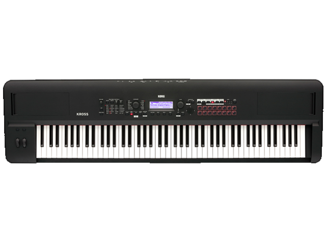【即納可能】KORG KROSS 2 88鍵盤モデル Super Matt Black [KROSS2-88MB]（新品）【送料無料】【区分K】