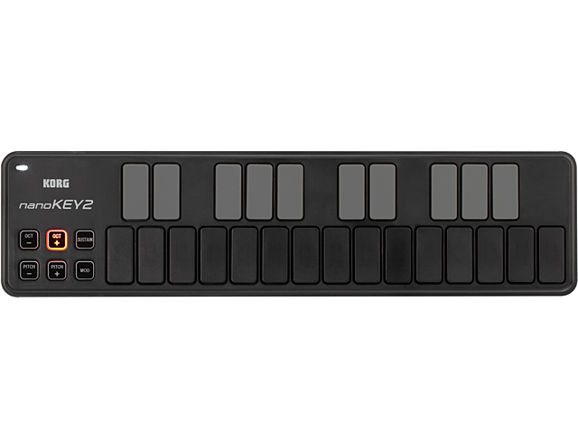 【即納可能】KORG nanoKEY2 BK（新品）【送料無料】【区分A】