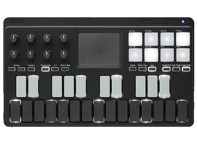 【即納可能】KORG nanoKEY Studio（新品）【送料無料】【区分B】