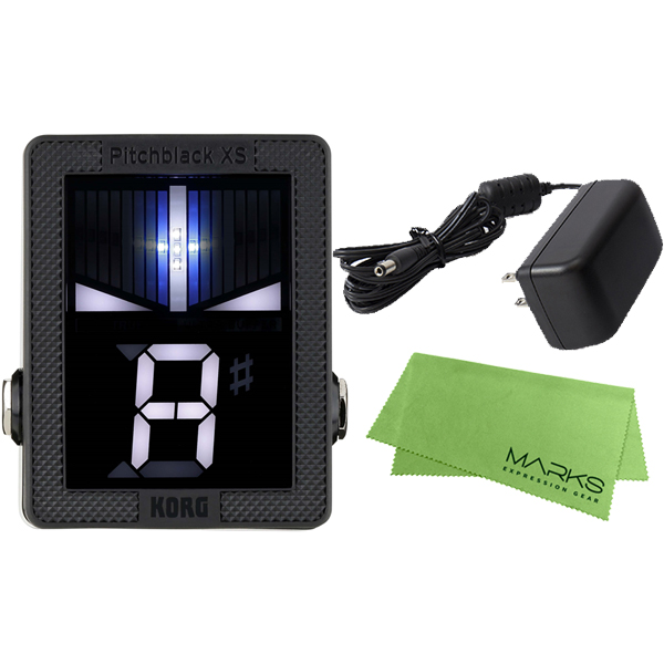 KORG Pitchblack XS [PB-XS] + 純正ACアダプター KA181 + クロスセット（新品）【送料無料】【区分A】