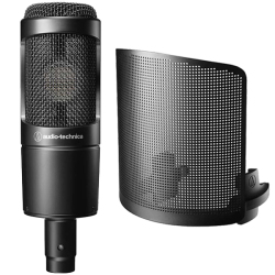 audio-technica AT2035 + ポップフィルター AT8175 セット（新品）【送料無料】【区分B】