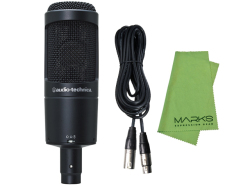 【即納可能】audio-technica AT2050 + TRUE DYNA TDXLR-05 + マークスオリジナルクロス セット（新品）【送料無料】【区分B】