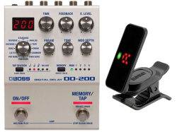 【即納可能】BOSS DD-200 + KORG Pitchclip 2 PC-2 セット（新品）【送料無料】【区分A】