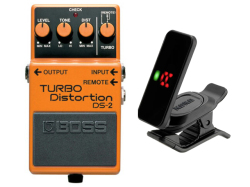 【即納可能】BOSS TURBO Distortion DS-2 + KORG Pitchclip 2 PC-2 セット（新品）【送料無料】【区分A】