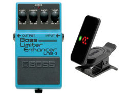 【即納可能】BOSS Bass Limiter Enhancer LMB-3 + KORG Pitchclip 2 PC-2 セット（新品）【送料無料】【区分A】