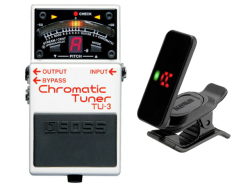 【即納可能】BOSS Chromatic Tuner TU-3 + KORG Pitchclip 2 PC-2 セット（新品）【送料無料】【区分A】