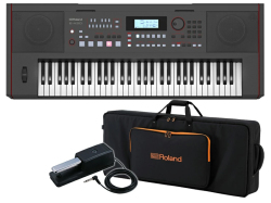 Roland E-X50 Arranger Keyboard 純正ケース + ペダル セット（新品）【送料無料】【即納可能】【区分I】【梱P-3】