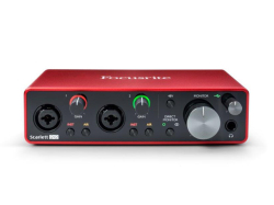 【即納可能】Focusrite Scarlett 2i2 (gen3)（新品）【送料無料】【国内正規流通品】【区分A】
