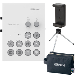 【ロゴ入りポーチ プレゼント】Roland GO:LIVECAST 配信グッズ セット（新品）【送料無料】【区分A】