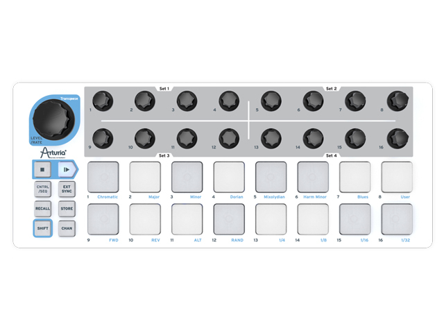【美品】ARTURIA BeatStep MIDIコントローラー シーケンサー 美品】ARTURIA BeatStep MIDIコントローラー シーケンサー