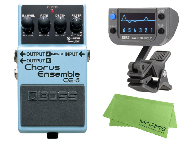 BOSS Bass Chorus CEB-3 + KORG AW-OTB-POLY + マークス