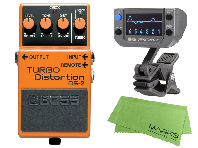 BOSS TURBO Distortion DS-2 + KORG AW-OTG-POLY + マークスオリジナル 