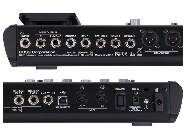 BOSS GT-1000 + 純正キャリングバッグ CB-ME80 セット｜シンセサイザー 