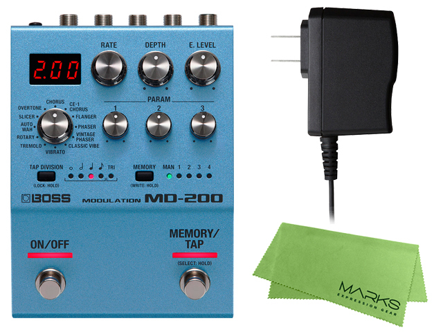 BOSS MD-200 + 純正ACアダプター PSA-100S2 + マークス