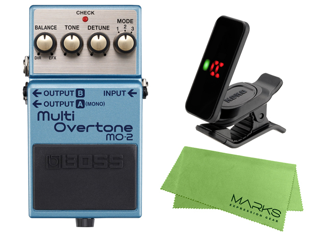 BOSS Multi Overtone MO-2 + KORG Pitchclip 2 PC-2 + マークス 