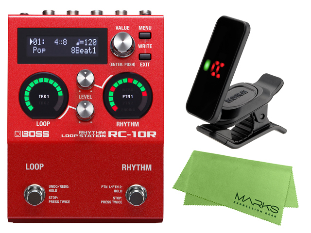 BOSS RC-10R ルーパーペダル Amazon.com: Boss RC-10R Rhythm Loop Station Bundle with
