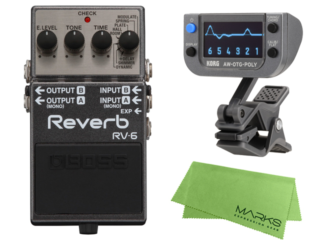 OSS Reverb RV-6 + KORG AW-OTG-POLY + マークスオリジナルクロス 