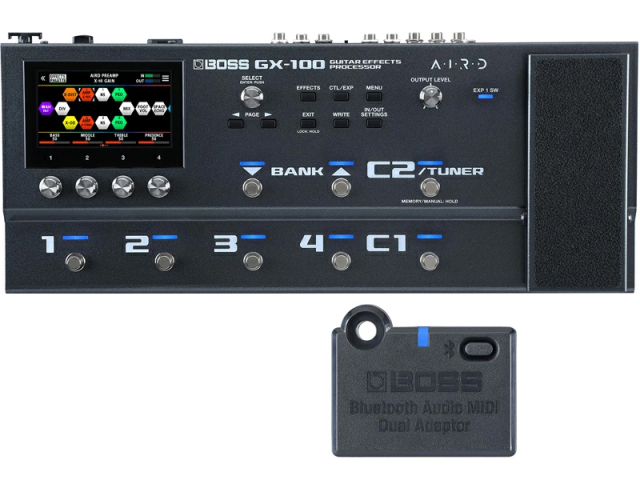 【新品】BOSS GX-100 / BT-DUAL セット BOSS GX-100 + BT-DUALセット｜シンセサイザー専門店『マークス