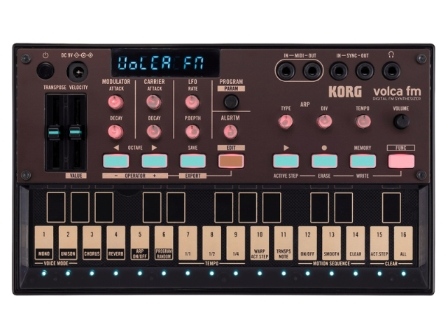 KORG volca fm2｜シンセサイザー専門店『マークスミュージック』の通販