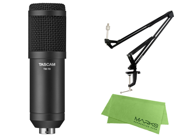 TASCAM 配信セット US-42B TM-70 TM-80 TH06 US-42B MiNiSTUDIO CREATOR | Podcast USB Audio Interface