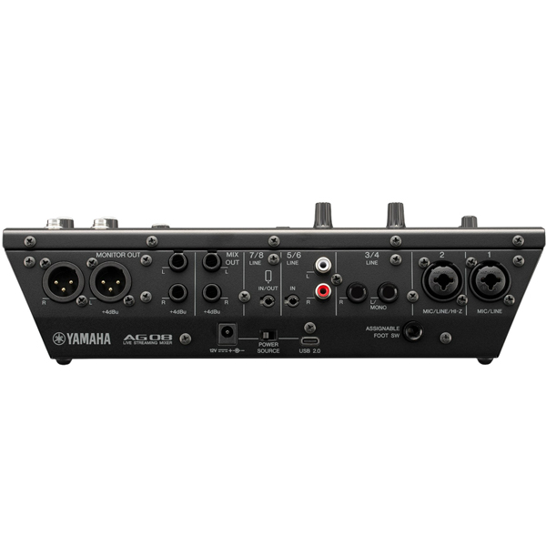 YAMAHA AG08 B ブラック｜シンセサイザー専門店『マークスミュージック