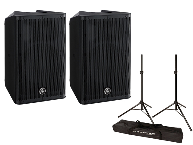 即納可能】YAMAHA DXR10 mkII（ペア/2本）+スピーカースタンドセット  