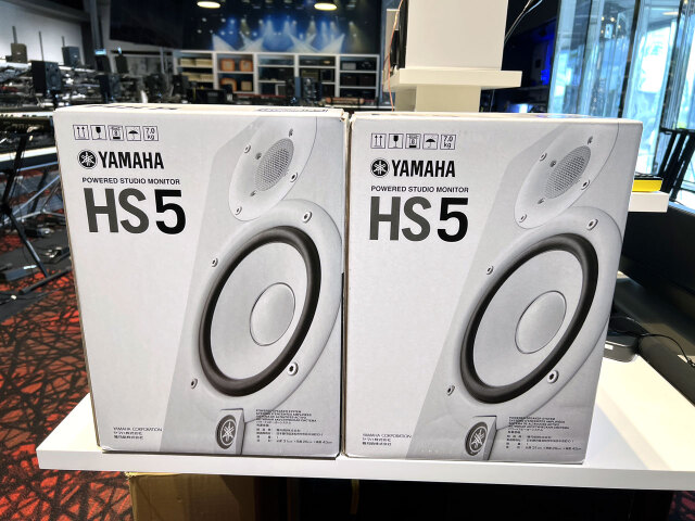 YAMAHA HS5W【ホワイト/ペア/2本】｜シンセサイザー専門店『マークス