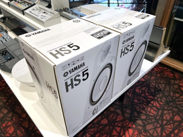 YAMAHA HS5W【ホワイト/ペア/2本】｜シンセサイザー専門店『マークス