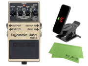 【即納可能】BOSS Dynamic Wah AW-3 + KORG Pitchclip 2 PC-2 + マークスオリジナルクロス セット（新品）【送料無料】【区分A】